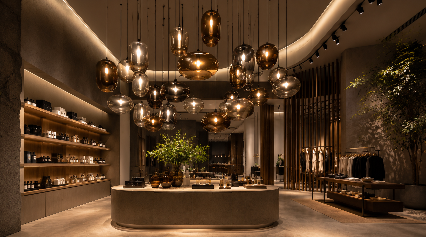 Bespoke commercial lighting